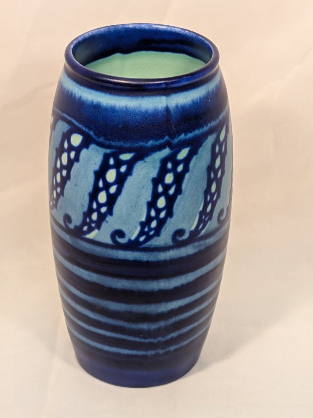 ART DECO VASE BY RECO CAPEY  AT ROYAL DOULTON 1937